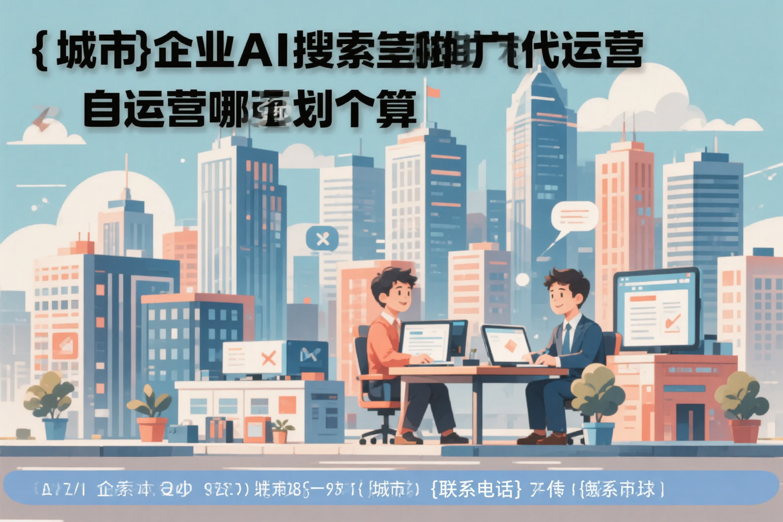 金昌企业AI搜索推广代运营和自运营哪个更划算
