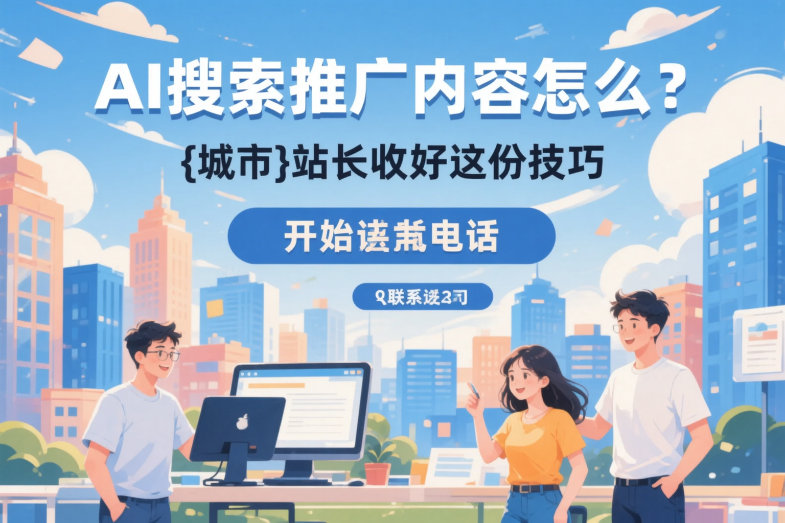 AI搜索推广内容怎么写？金昌站长收好这份技巧