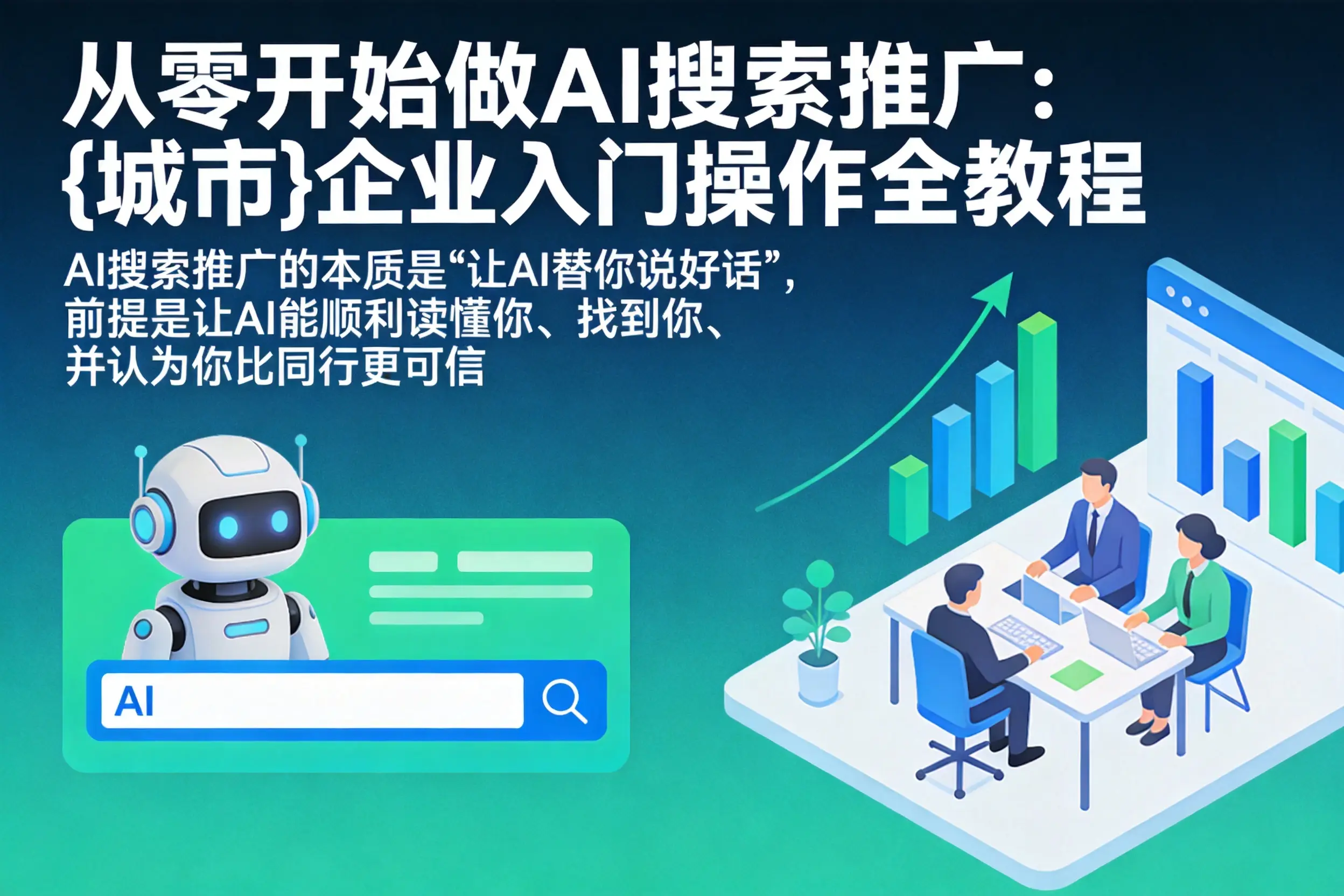 从零开始做AI搜索推广：金昌企业入门操作全教程