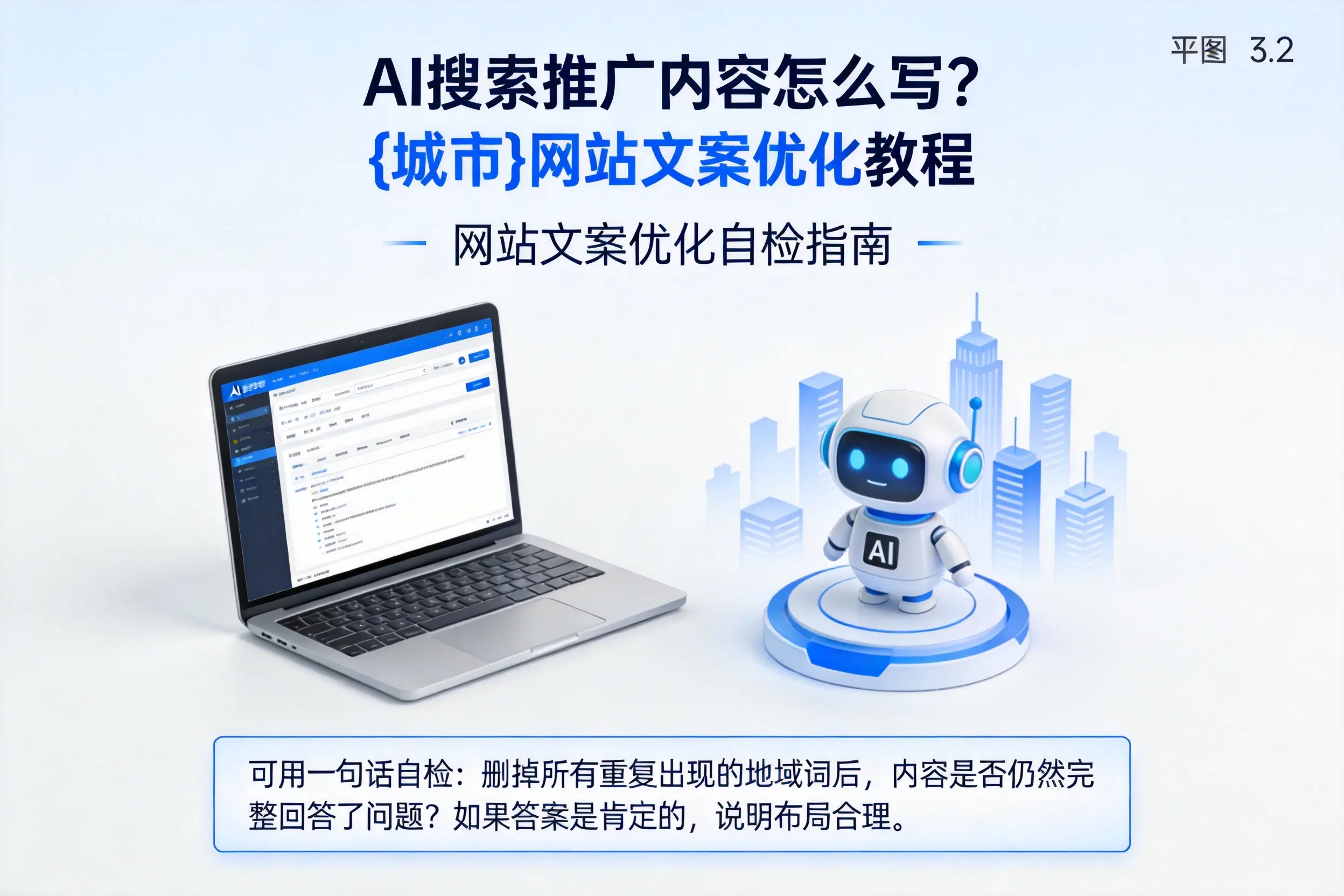 AI搜索推广内容怎么写?金昌网站文案优化教程