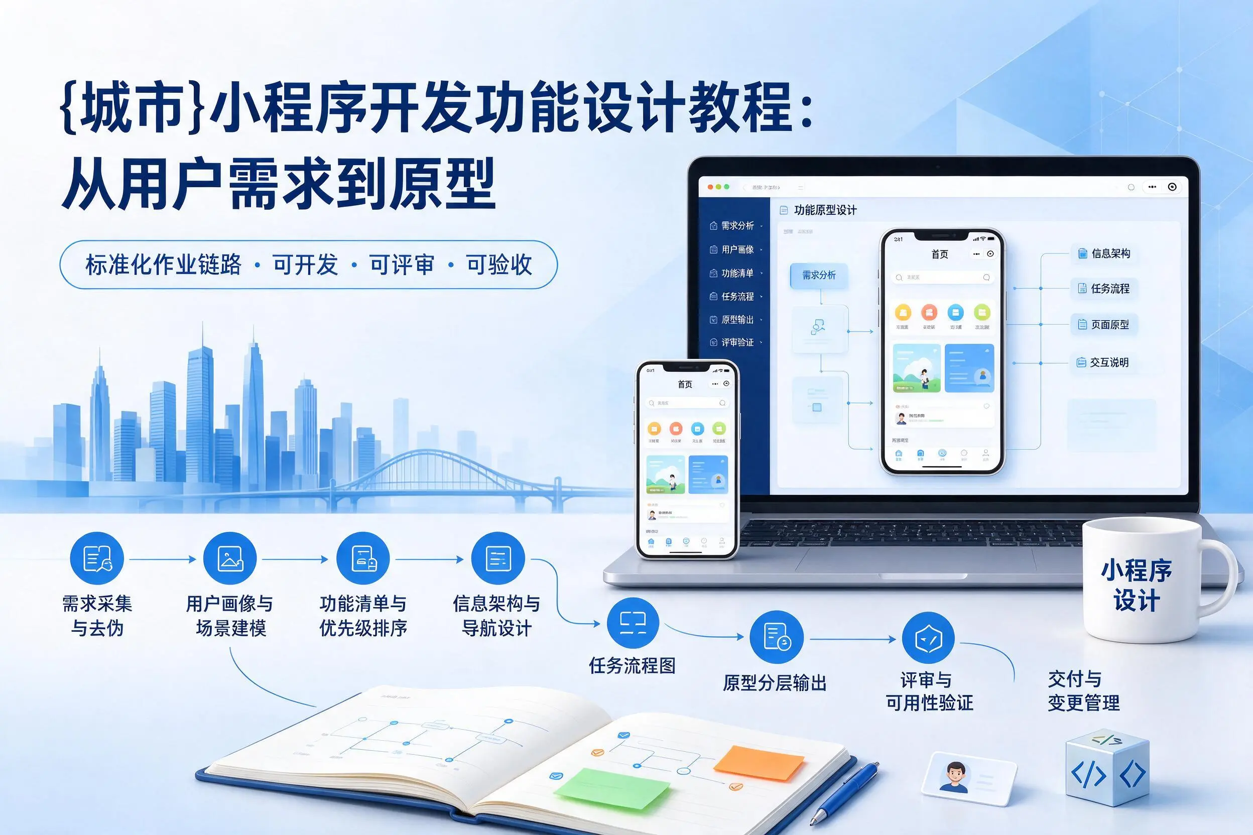 金昌小程序开发功能设计教程:从用户需求到原型